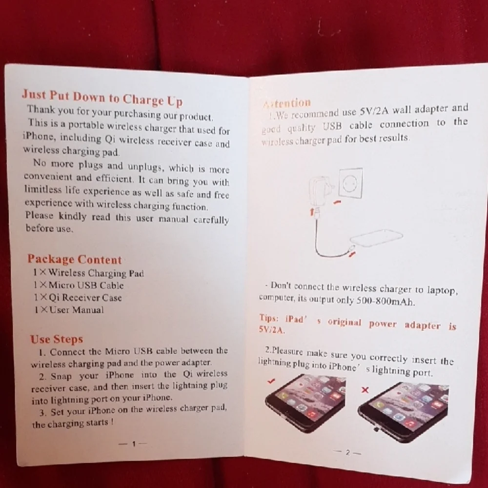 Wireless Charger Kit for iPhone